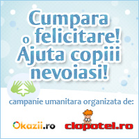 Doneaza o felicitare pentru copiii nevoiasi!