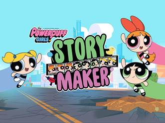 Aplicatia The Powerpuff Girls Story Maker 