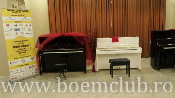Expozitia de piane si pianine Perzina - Boem Club Pianos