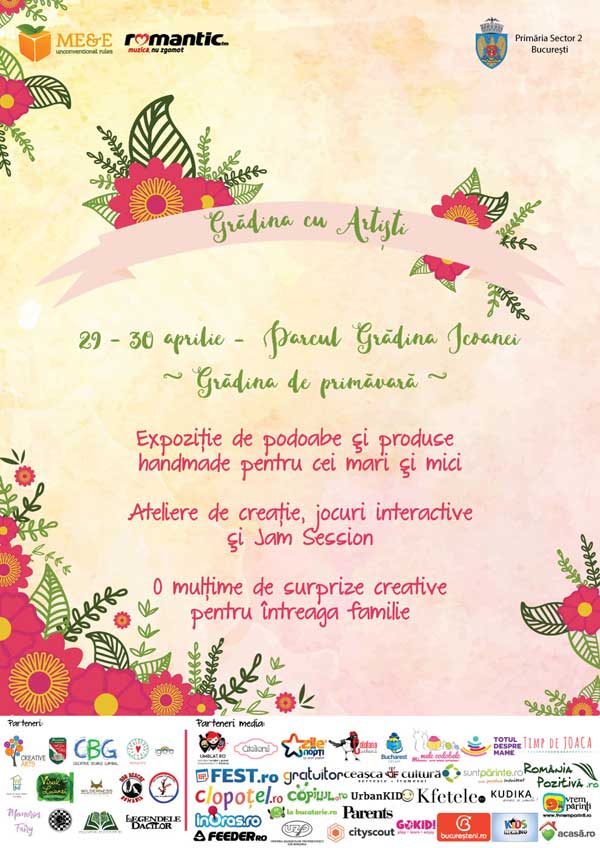 Afis Gradina cu Artisti