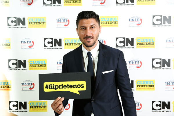 Ciprian Marica se alatura Cartoon Network si Asociatiei Telefonul Copilului in campania nationala anti-bullying