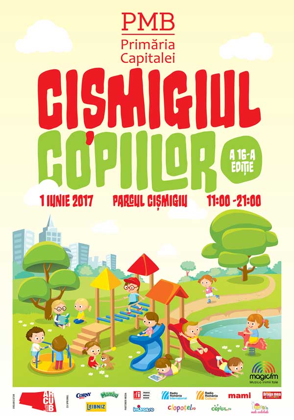 Afis Cismigiul Copiilor 1 iunie