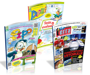 Au aparut noile editii PIPO, DOXI si TERRA MAGAZIN din mai