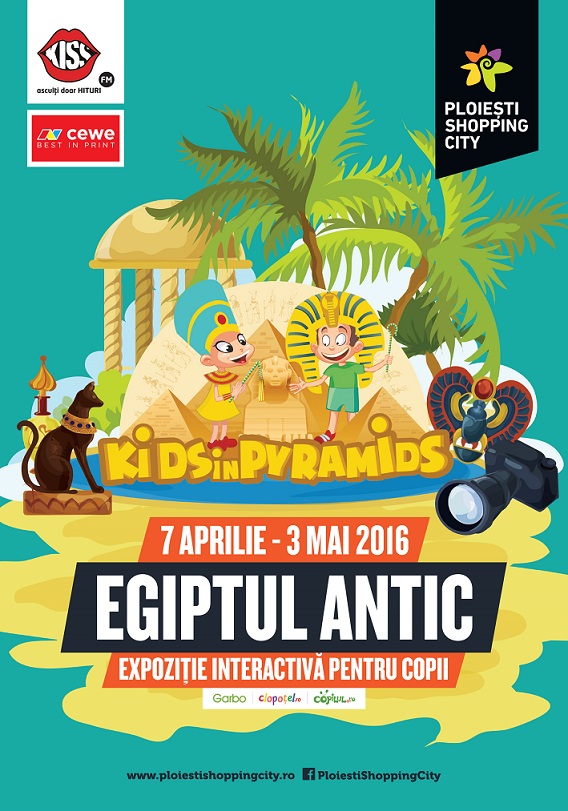 Expozitia Egiptul Antic la Ploiesti Shopping City