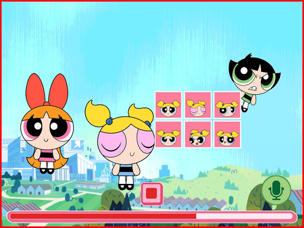 Aplicatia The Powerpuff Girls Story Maker 
