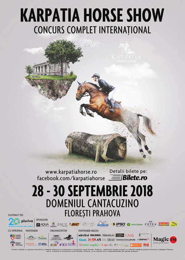 Afis  Karpatia Horse Show 2018