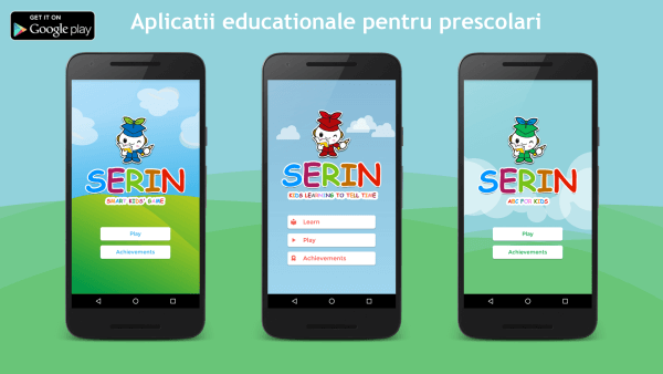 Aplicatii educatioanle pentru prescolari