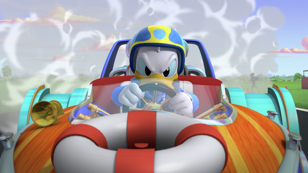 Mickey si Pilotii de Curse