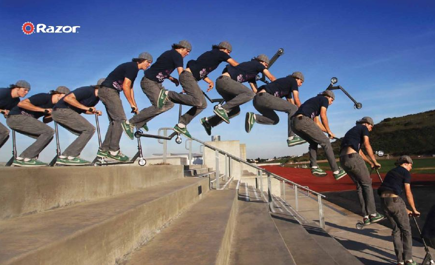 RAZOR U.S.A si BICICLOP  aduc un nou sport extrem in Romania: trotinetele nu vor mai fi doar o joaca de copii