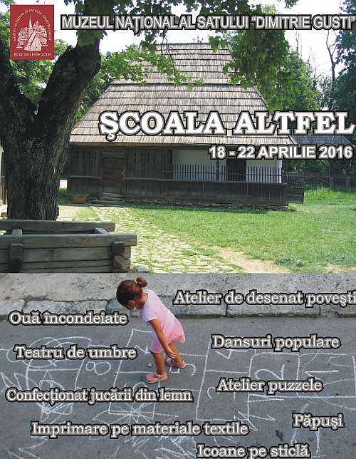 Scoala Altfel la Muzeul Satului