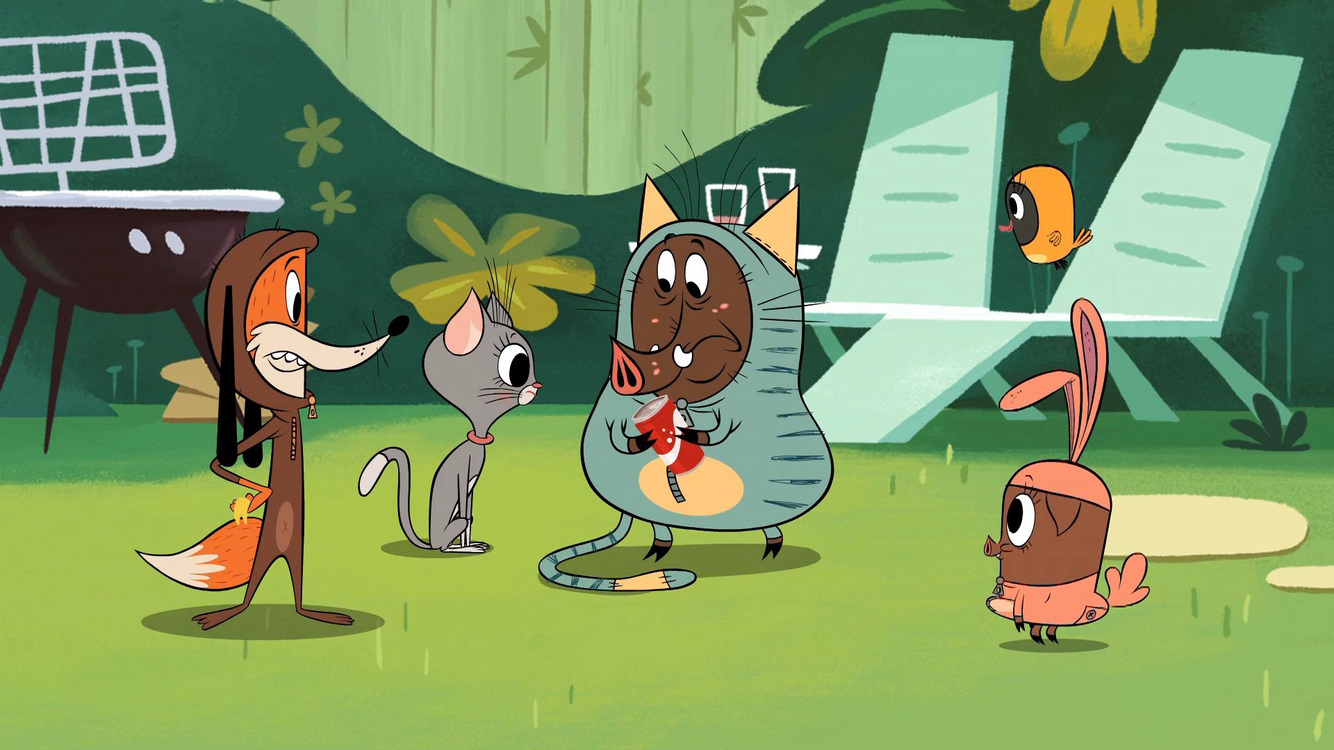 Sam, Eugenie si Washington incep aventura la Megamax!