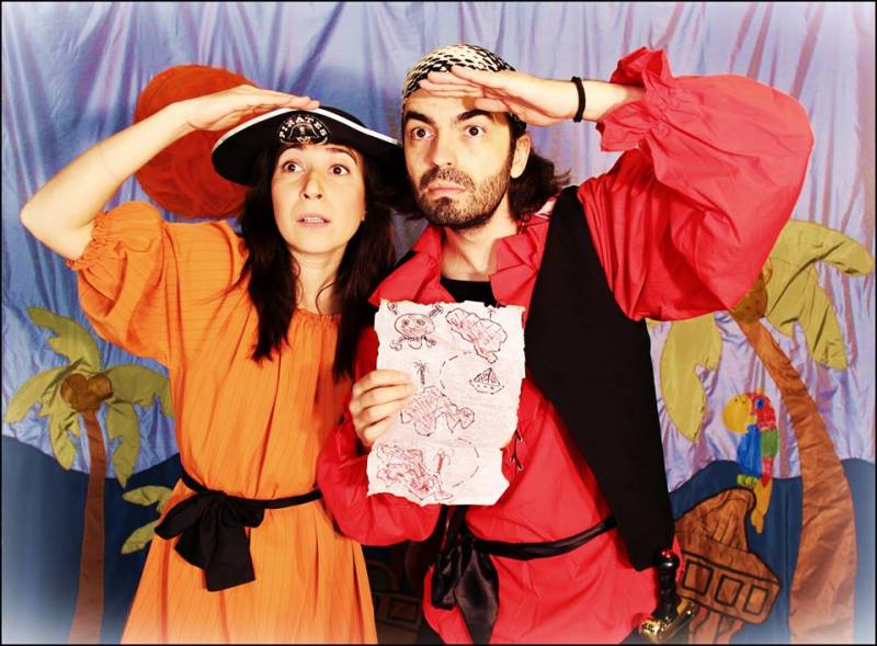 Piratul Jack si Insula Vrajita, o noua reprezentatie pentru cei mici