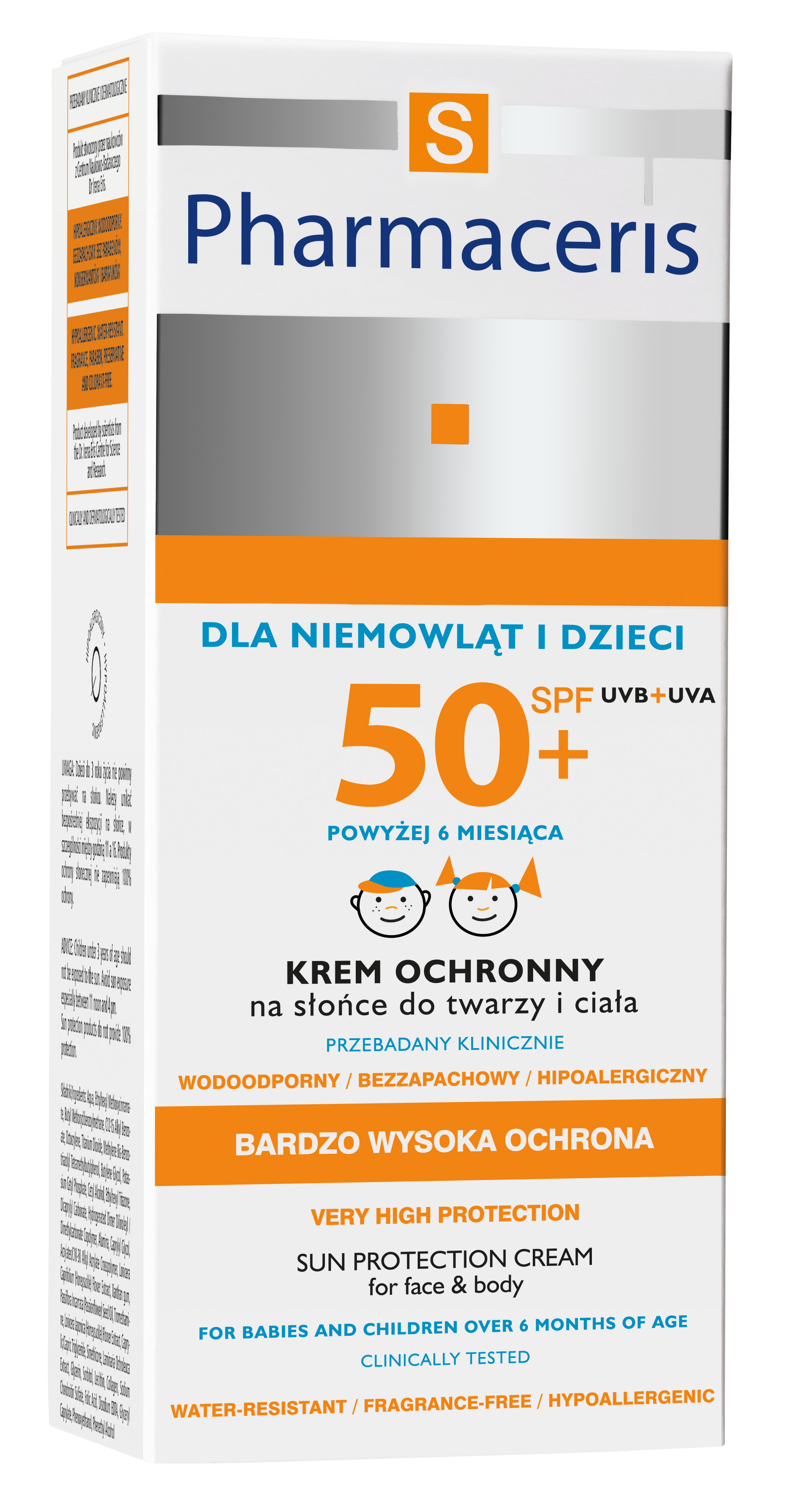 Crema de protectie solara pentru fata si corp