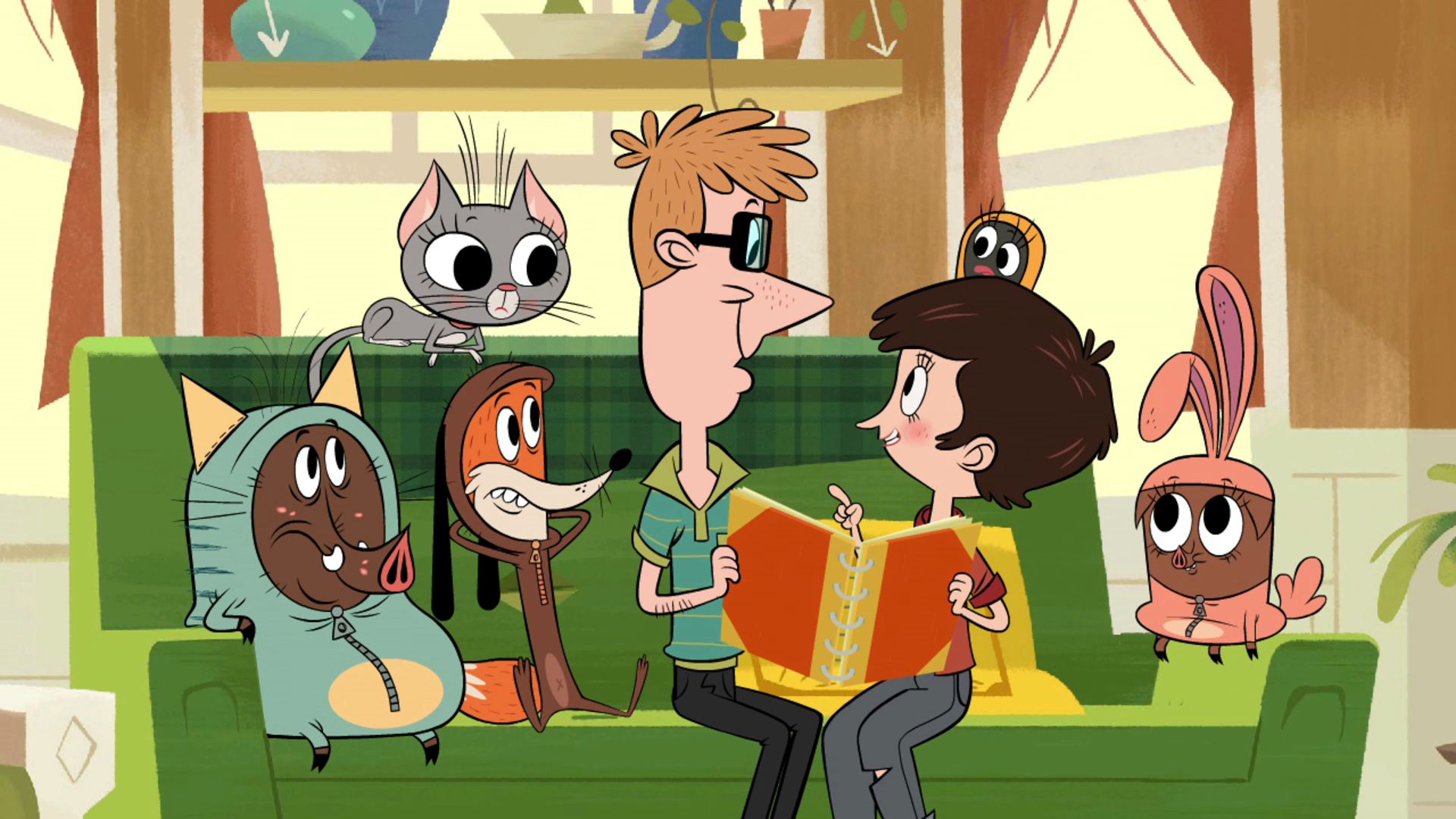 Sam, Eugenie si Washington incep aventura la Megamax!