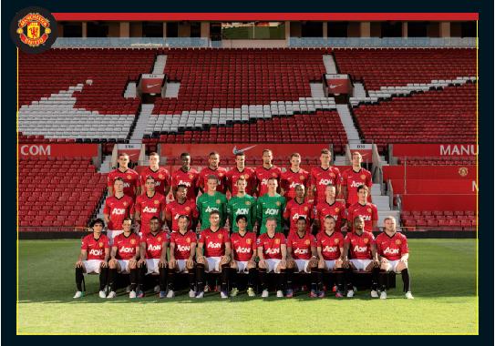 Colectia de abtibilduri Manchester United 2012-2013
