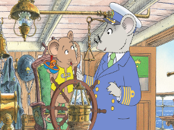 Angelina Balerina: Angelina calatoreste cu vaporul