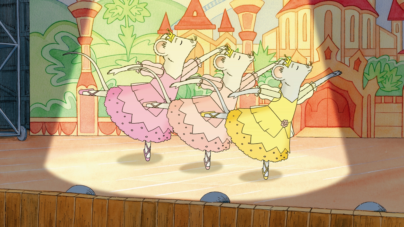 Angelina Balerina: Angelina calatoreste cu vaporul