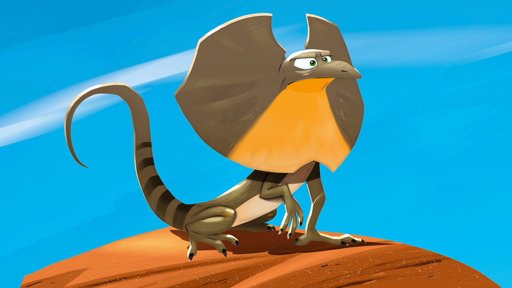 Serban Copot devine o soparla exclusiv pentru animatia "Blinky Bill: Koala cel poznas"