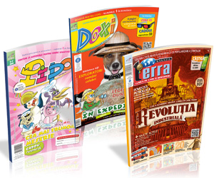 Au aparut noile editii ale revistelor voastre favorite: PIPO, DOXI si TERRA MAGAZIN!