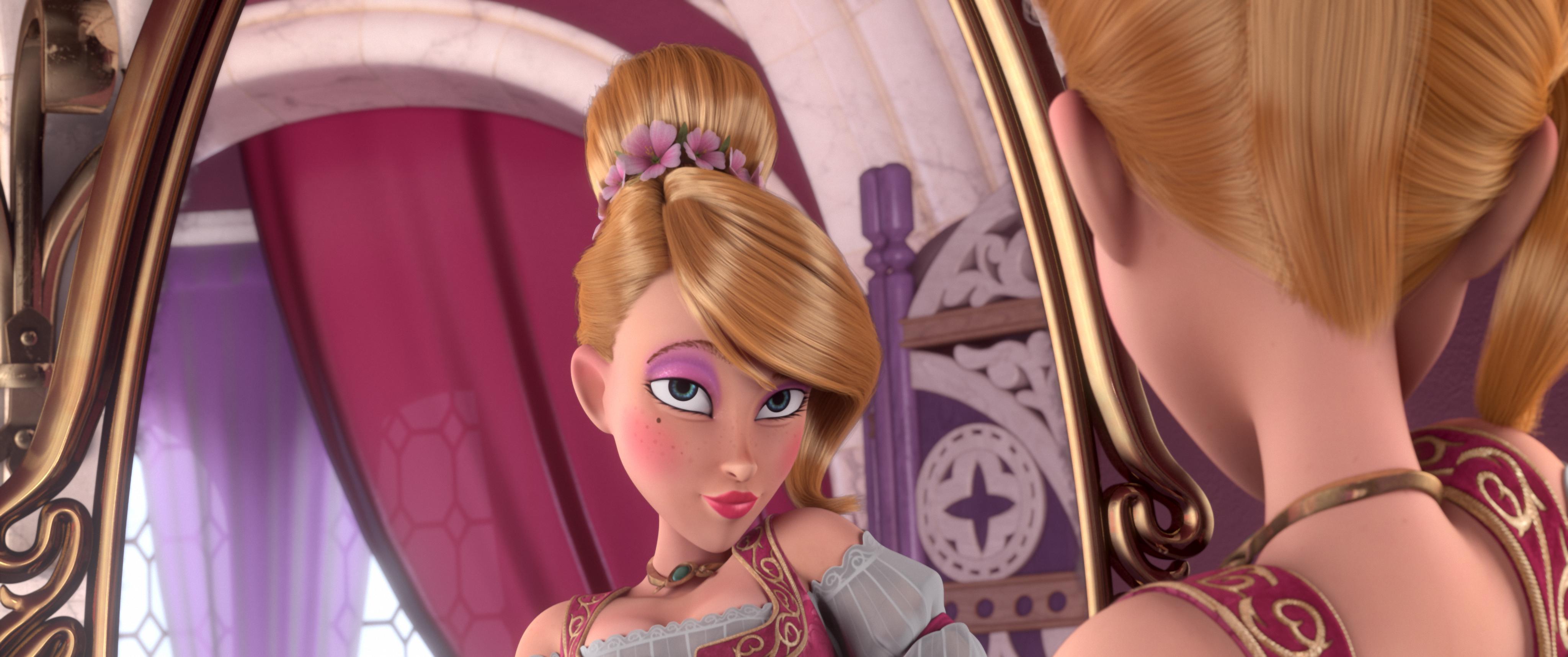 Diana Dumitrescu este o fata de bani gata in animatia Justin si cavalerii 3D