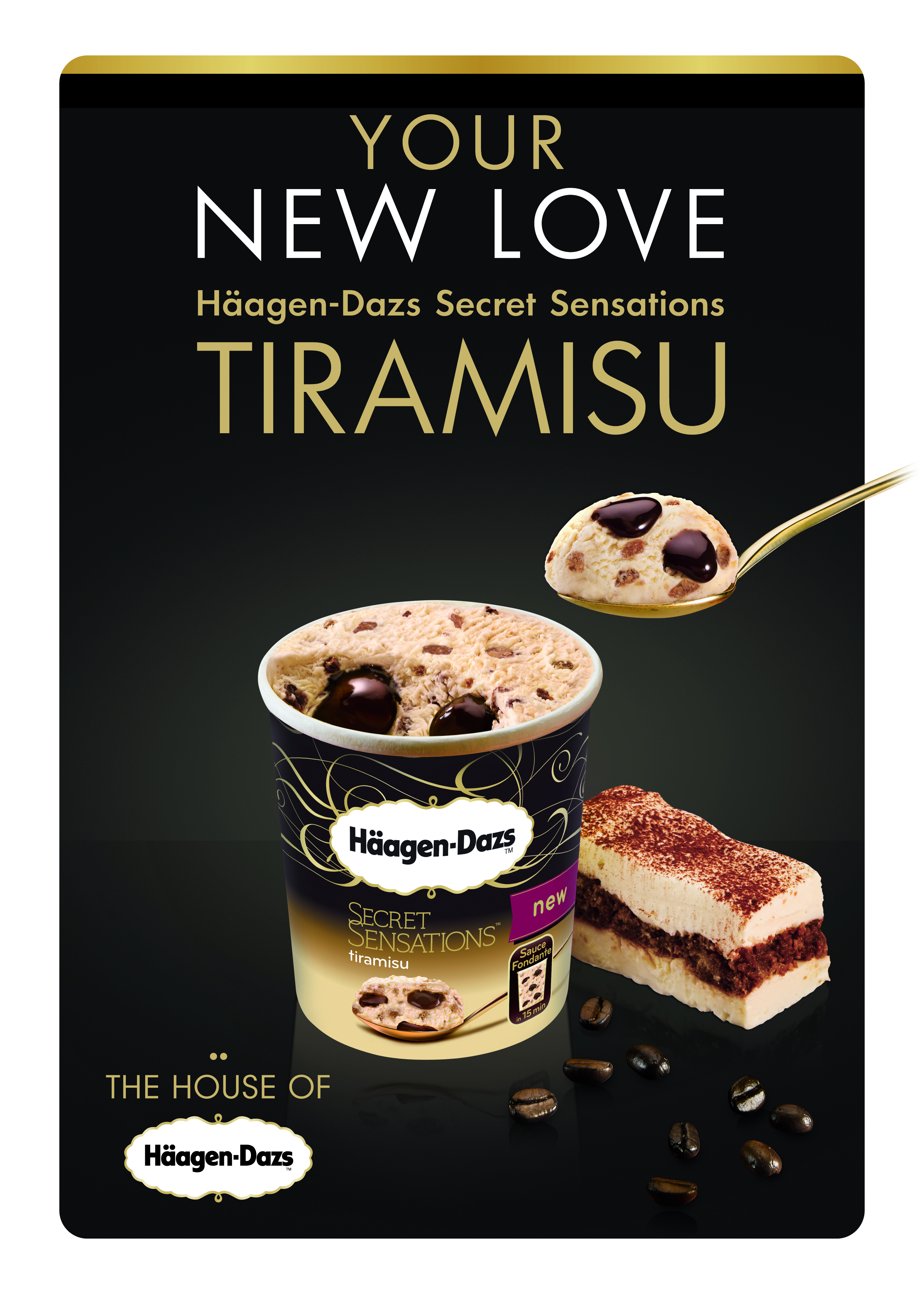 Noul Haagen-Dazs Secret Sensation Tiramisu