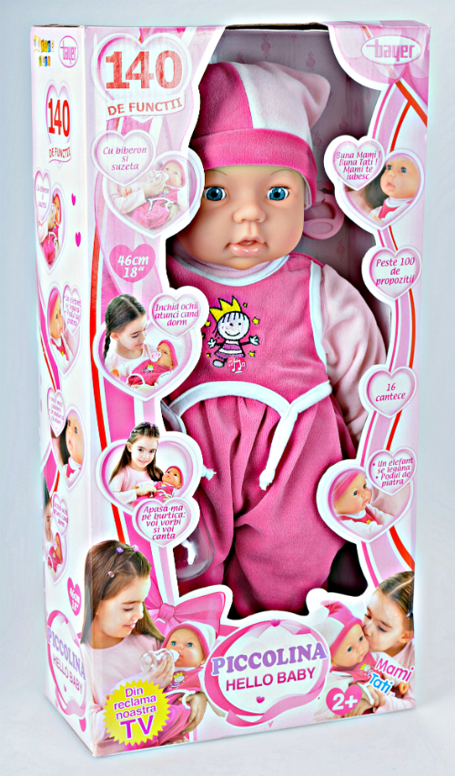 Bebelusii Picollina, rad si vorbesc cu tine 