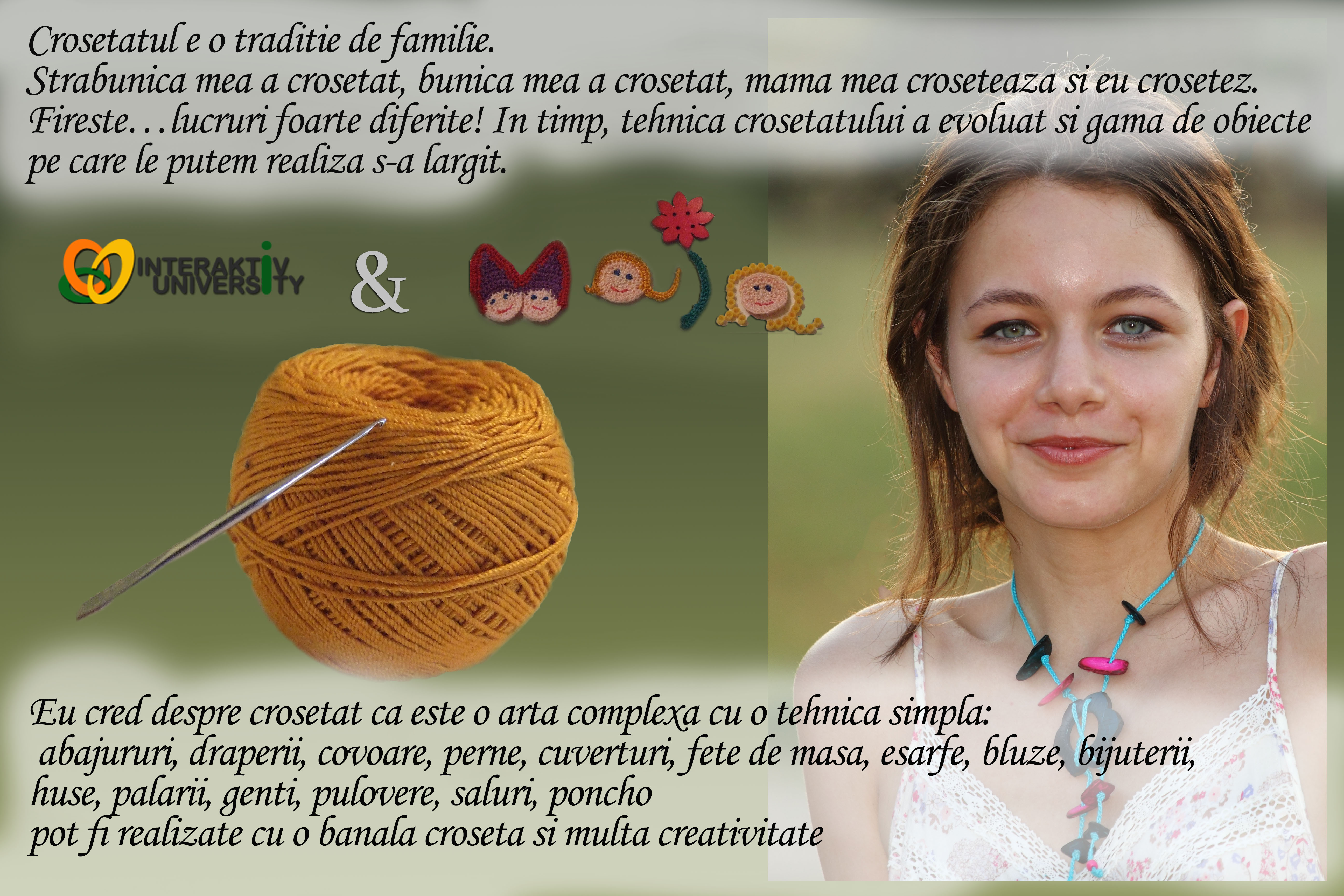 Croseteaza MAIArtistic cu Interaktiv University