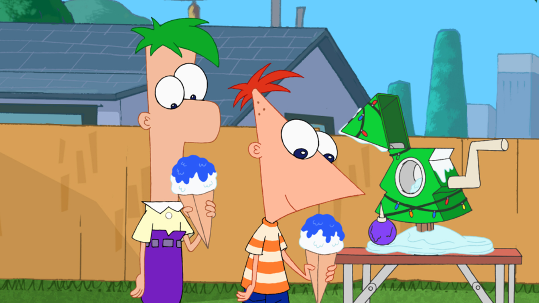PHINEAS SI FERB ULTIMA ZI DE VARA