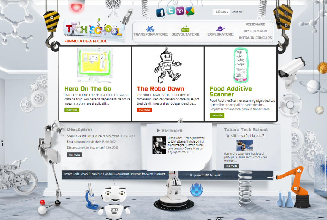 UPC deschide usile laboratorului Tech School unde copiii si tinerii pot construi viitorul