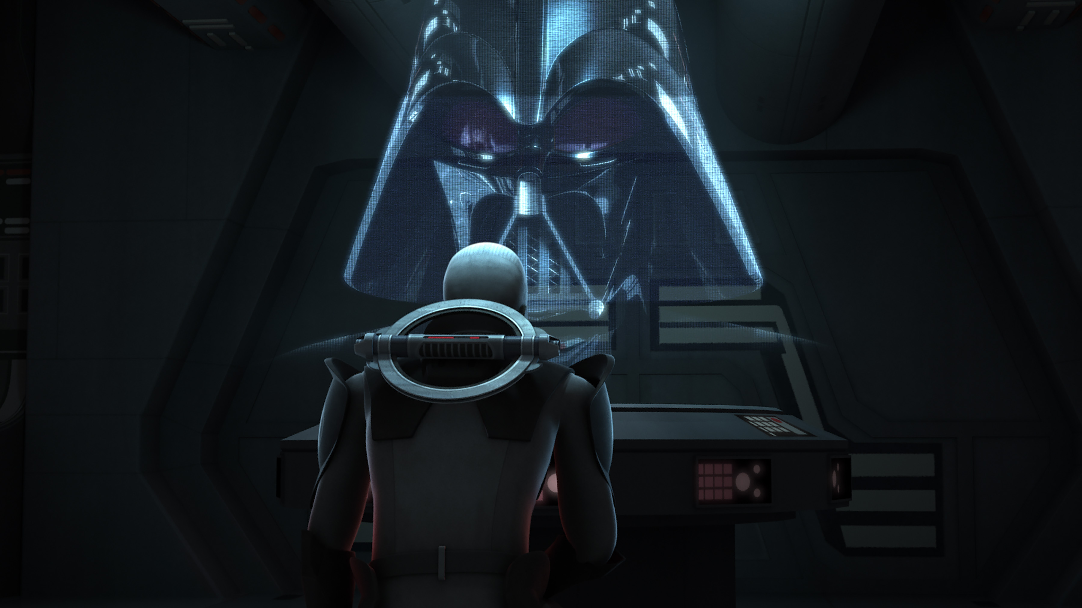 Darth Vader isi face aparitia intr-o editie speciala a filmului "Razboiul Stelelor Rebelii: Scanteia Rebeliunii" luni, 1 decembrie, la Disney Channel