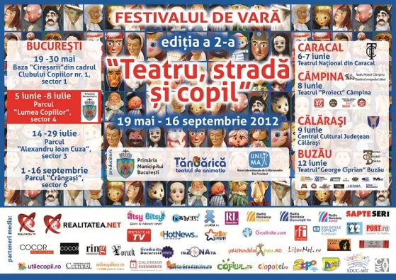 Start la festivalul de vara "Teatru, strada si copil"
