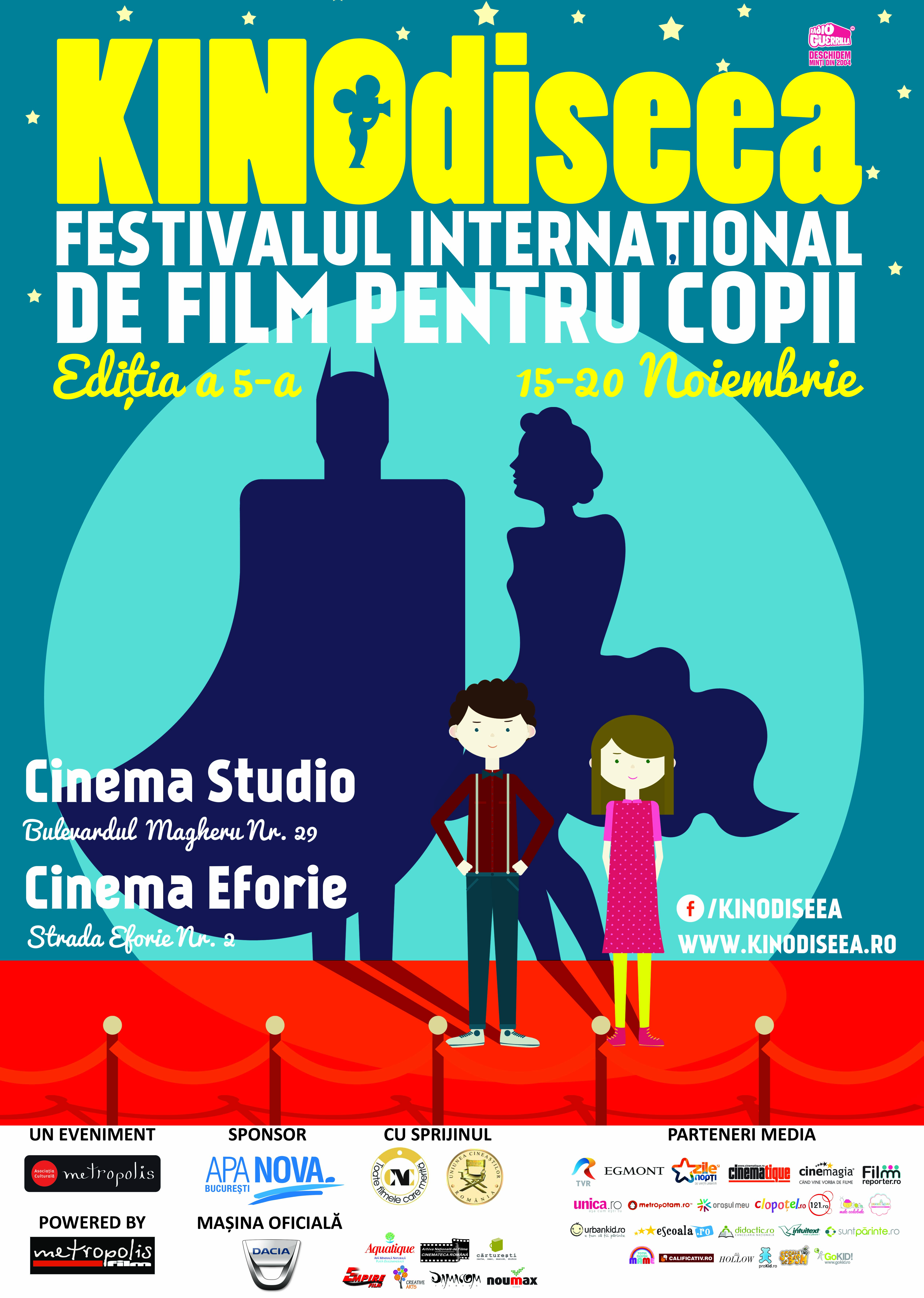 3 500 de locuri rezervate cu doua saptamani inainte de inceperea Festivalului de film KINOdiseea