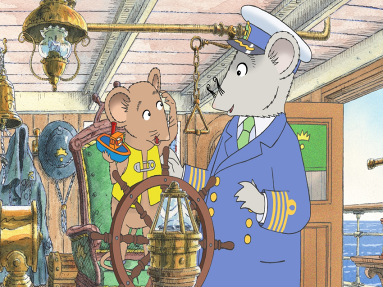 Angelina Balerina: Angelina calatoreste cu vaporul