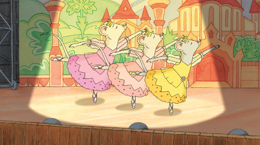 Angelina Balerina: Dansul de printesa al Angelinei