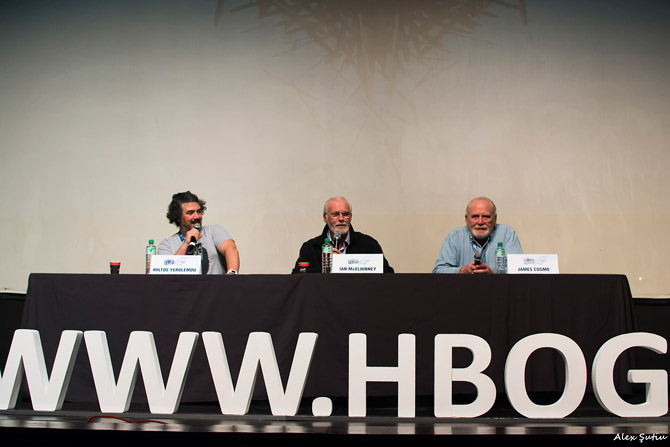 James Cosmo, Miltos Yerolemou si Ian McElhinney