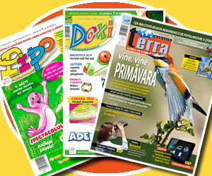 Au aparut revistele de martie Terra Magazin, Doxi si Pipo!