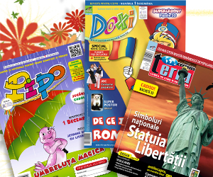 Citeste editiile noi ale revistelor Terra Magazin, Doxi si Pipo si primeste supercadouri!