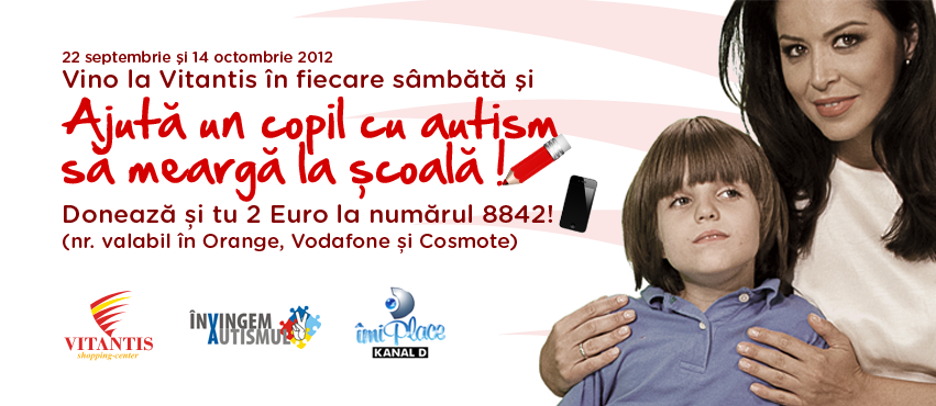 Ajuta un copil cu autism sa mearga la scoala!