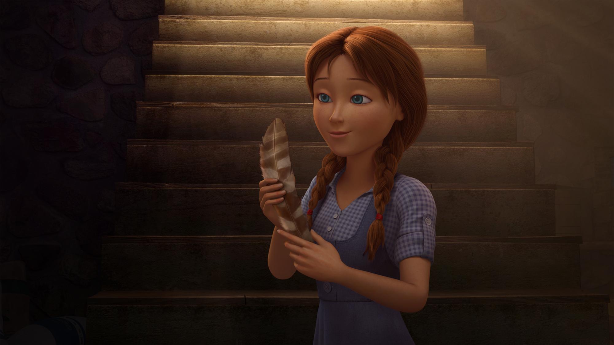 Lora este Dorothy in celebra animatie Legendele din Oz