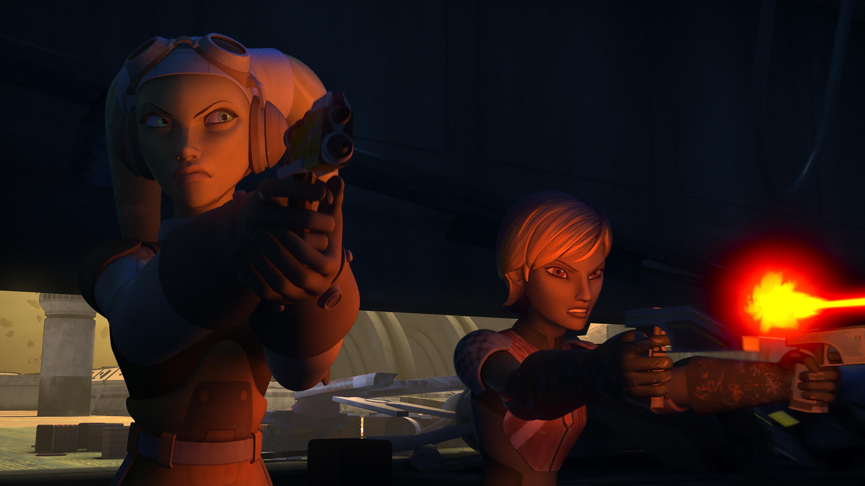 Prietenia dintre Hera si Sabine este pusa la grea incercare in timpul evadarii lor de pe un asteroid foarte periculos, in cel mai nou episod din R?zboiul Stelelor Rebelii! 