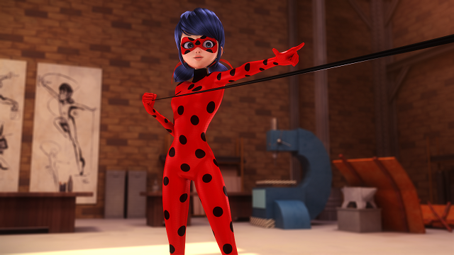 Nicole Cherry interpreteaza coloana sonora din noul serial animat, Miraculos: Buburuza si Motan Noir, la Disney Channel Romania