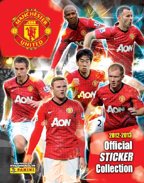 Colectia de abtibilduri Manchester United 2012-2013