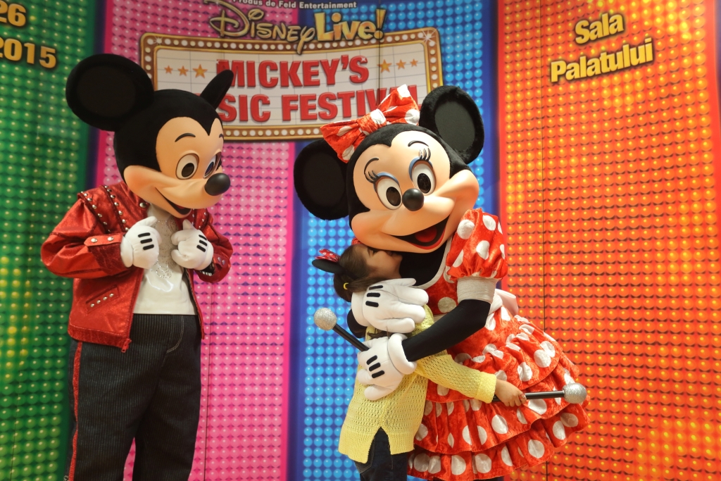 Ritmuri pline de energie la Bucuresti alaturi de Mickey Mouse si Minnie Mouse, in avanpremiera spectacolului Disney Live! Mickey’s Music Festival. A saptea reprezentatie anuntata astazi