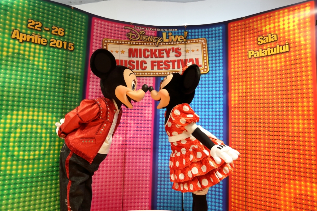 Ritmuri pline de energie la Bucuresti alaturi de Mickey Mouse si Minnie Mouse, in avanpremiera spectacolului Disney Live! Mickey’s Music Festival. A saptea reprezentatie anuntata astazi