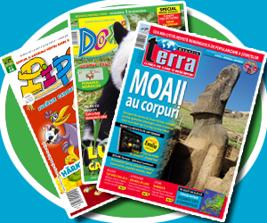 Au aparut revistele de septembrie Pipo, Doxi si Terra Magazin!