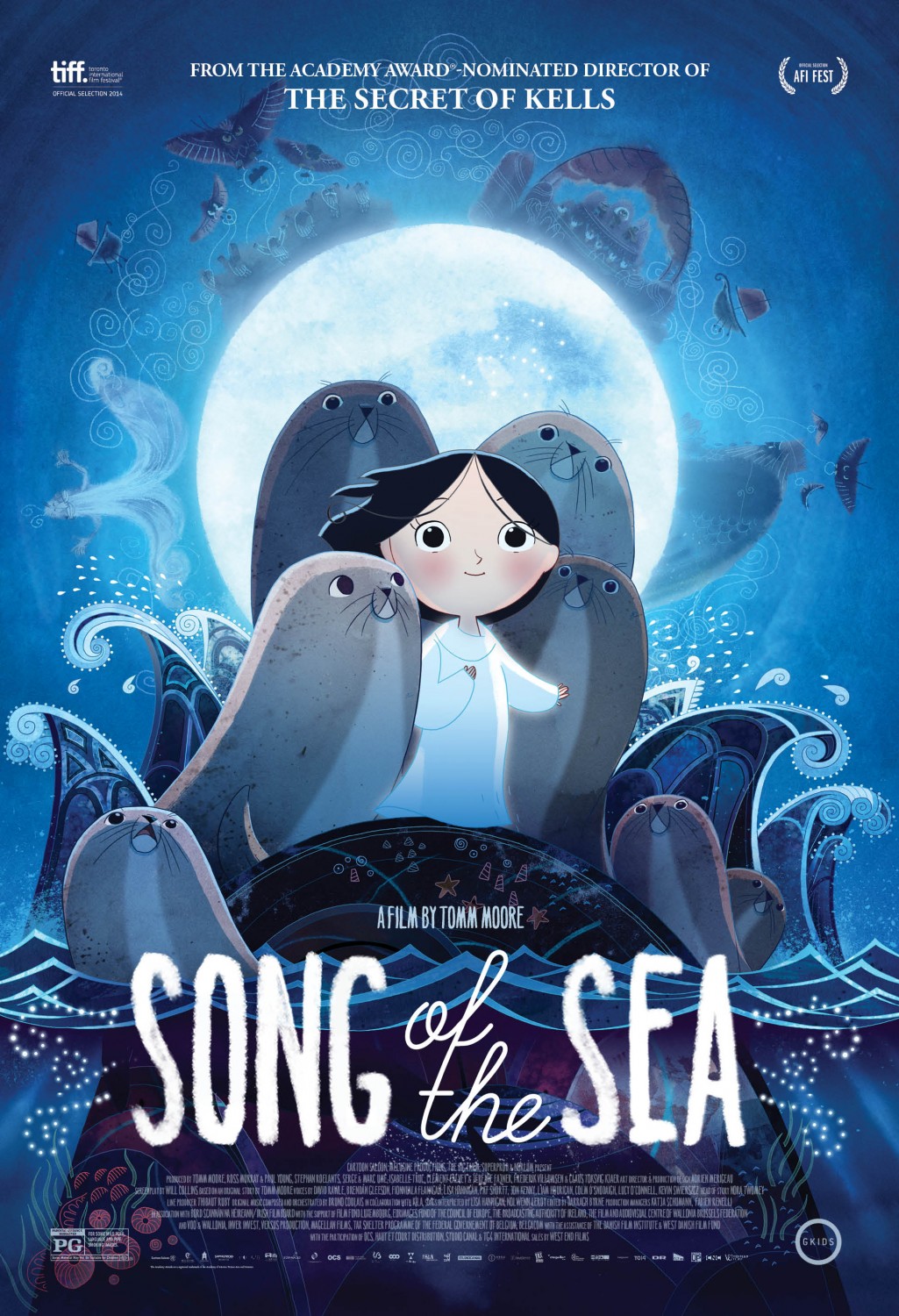 Animatia "Song of the Sea", nominalizata la Oscar, deschide cea de-a saptea editie Kinodiseea