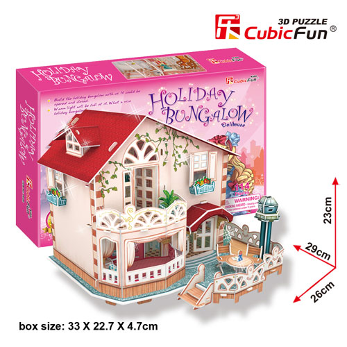 Holiday Bungalow Dollhouse