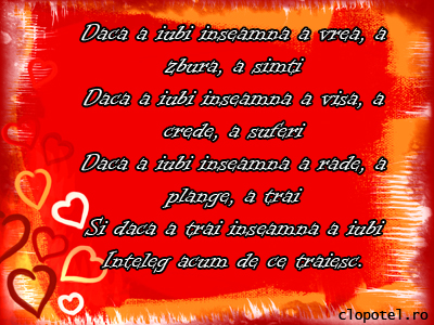 Daca a iubi inseamna Felicitare aleasa - Daca a iubi inseamna