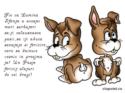 Felicitare aleasa - Un Paste fericit!