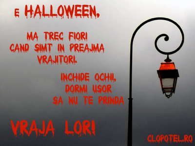 E Halloween Felicitare aleasa - E Halloween